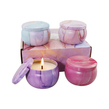 Natural Soy Wax Aromatherapy 4 Pack Candle Gift Set in Gift Box